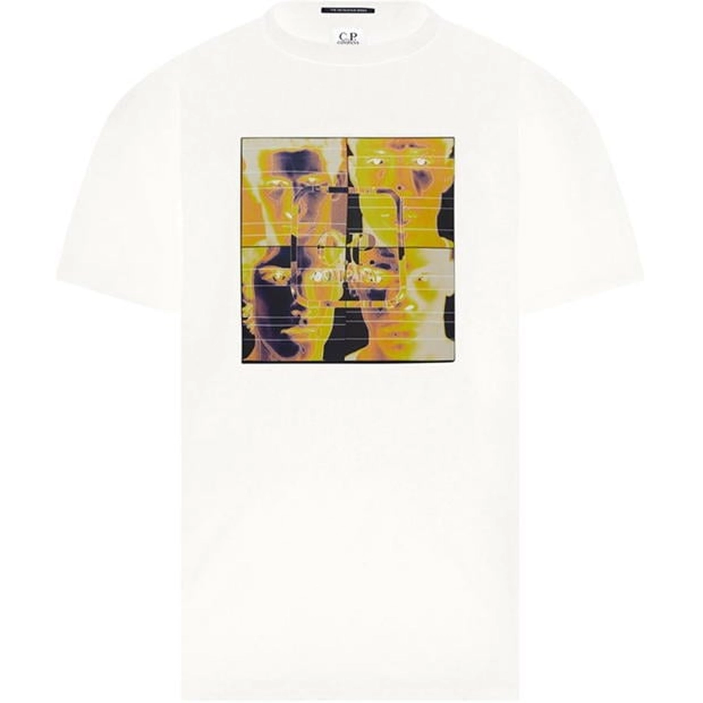 CP Company Graphic Print T-Shirt - White